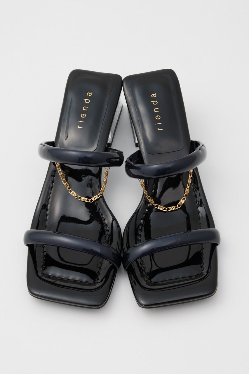 rienda「クリアヒールサンダル」|サンダル|