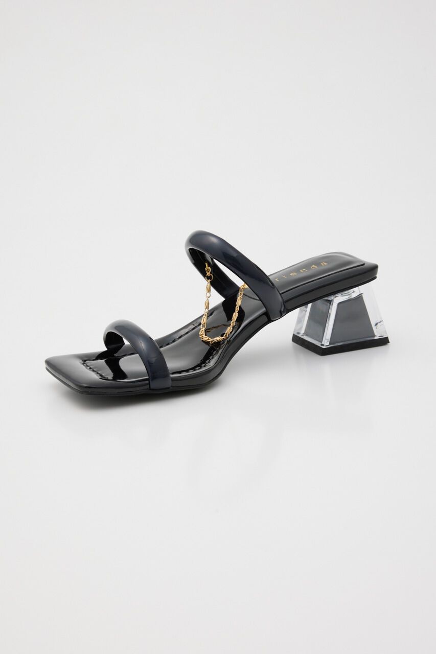 rienda「クリアヒールサンダル」|サンダル|