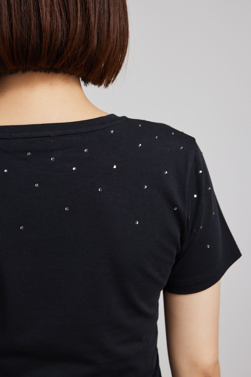 rienda「グラデーションストーンT-SH」|Tシャツ・カットソー|