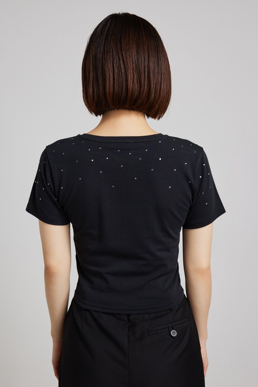 rienda「グラデーションストーンT-SH」|Tシャツ・カットソー|