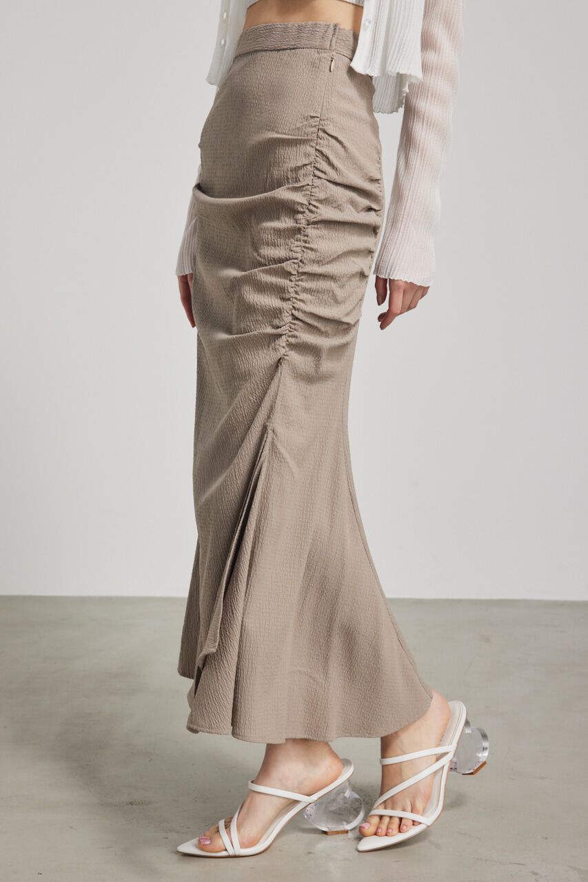 rienda「ギャザーマーメイドJ/W SK」|スカート|