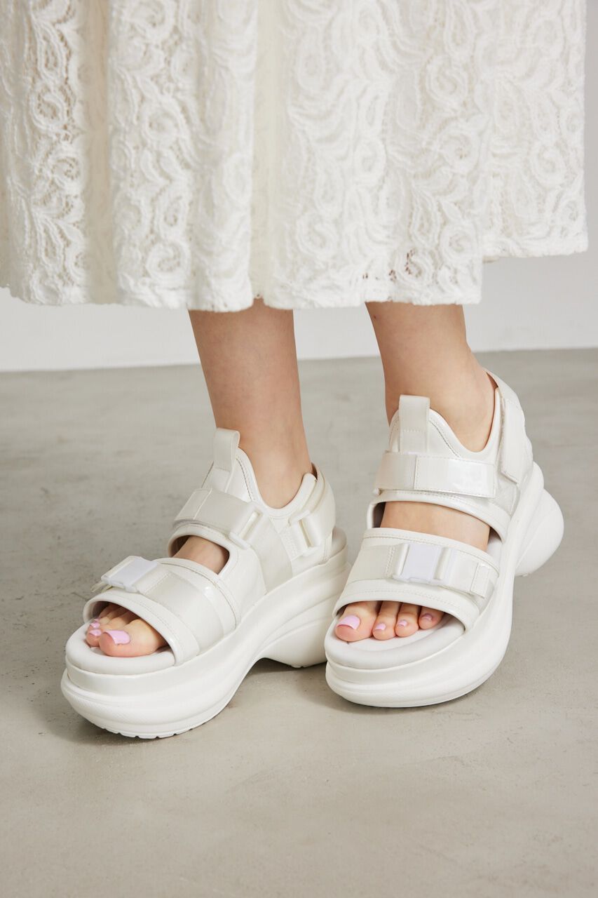 rienda「BIGソールスニーカーサンダル」|サンダル|