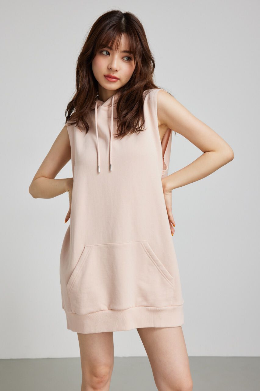 rienda「RモチーフスウェットノースリOP」|ワンピース|PNK
