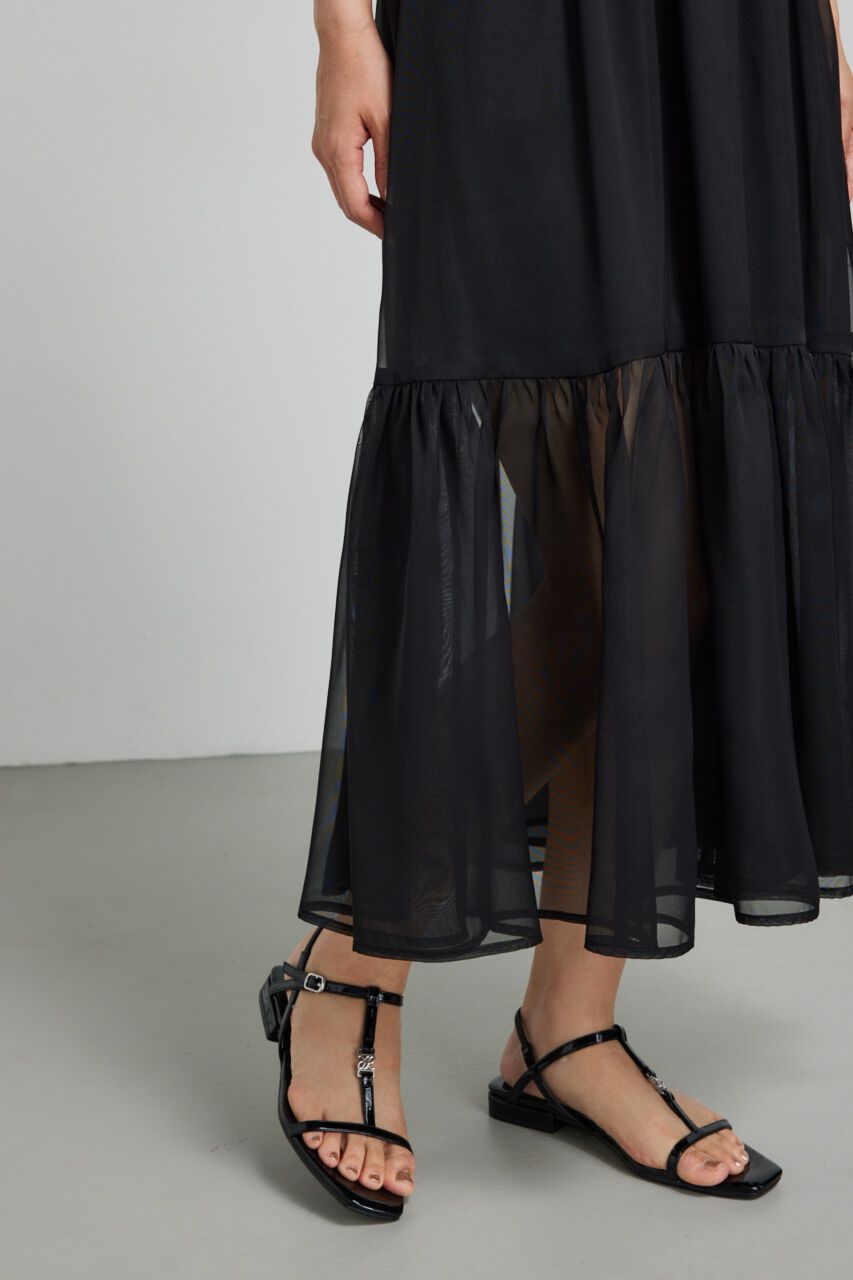 rienda「シャーリングベアシフォンワンピース」|ワンピース|