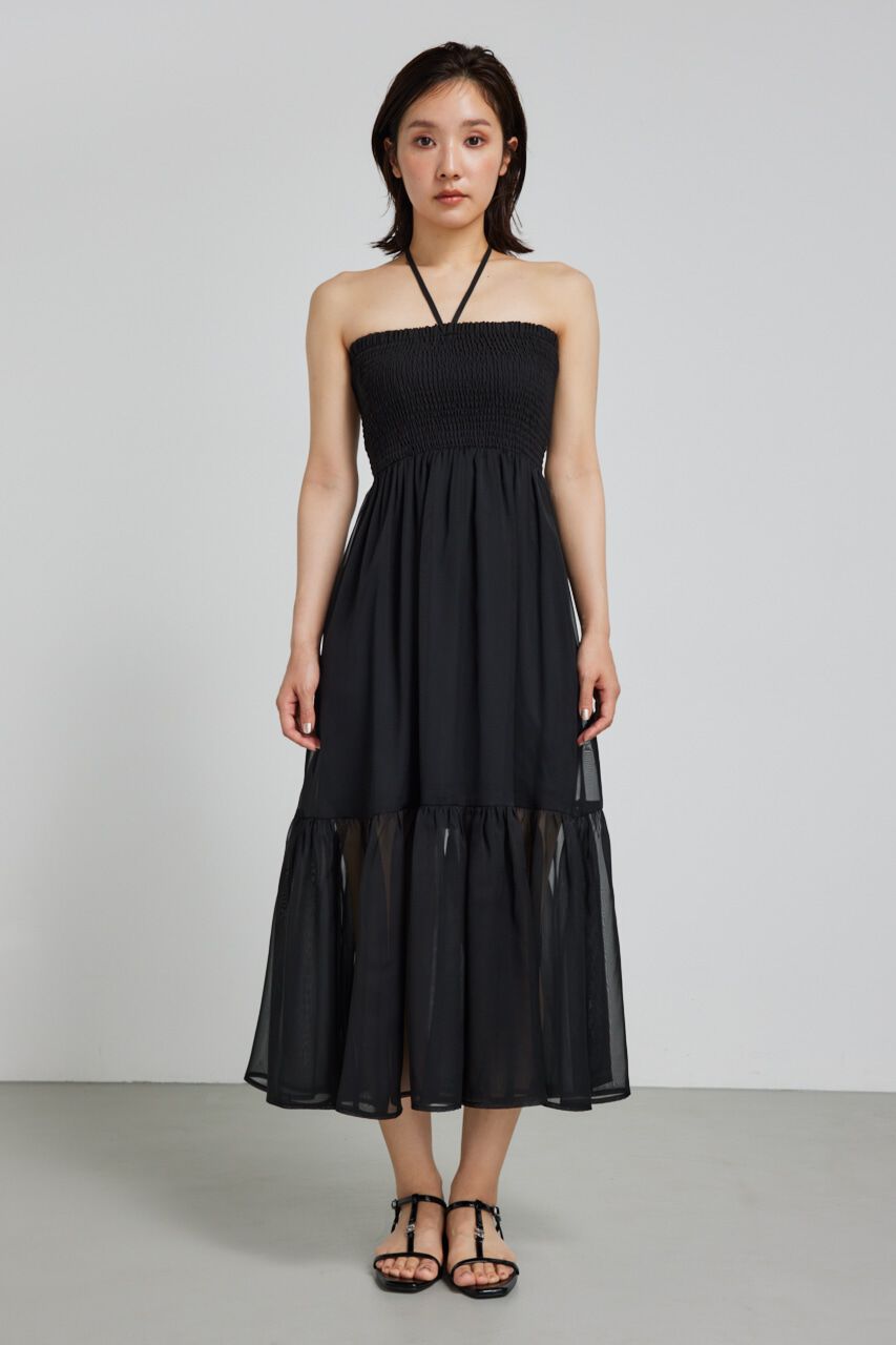 rienda「シャーリングベアシフォンワンピース」|ワンピース|