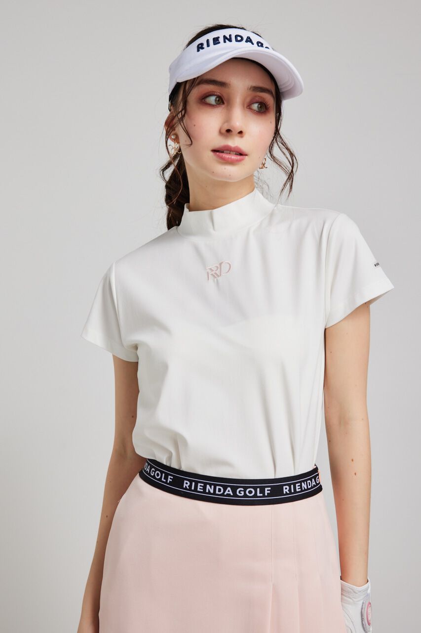 rienda「ベーシックモックネックT-SH」|Tシャツ・カットソー|