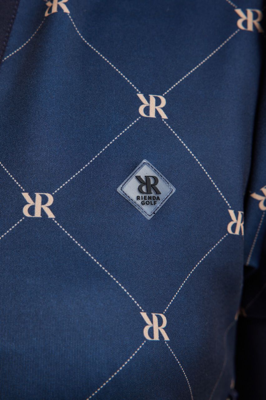 rienda「プリーツコンビロゴパフSLV OP」|ワンピース|