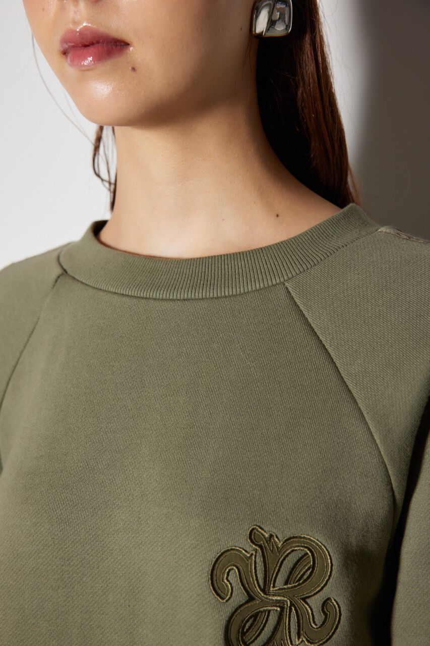 rienda「リボンスリーブ裏起毛ミニワンピース」|ワンピース|