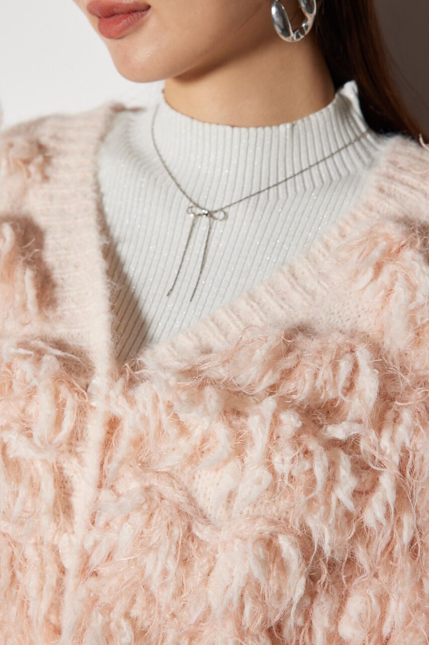 rienda「フリンジニットカーディガン」|カーディガン|