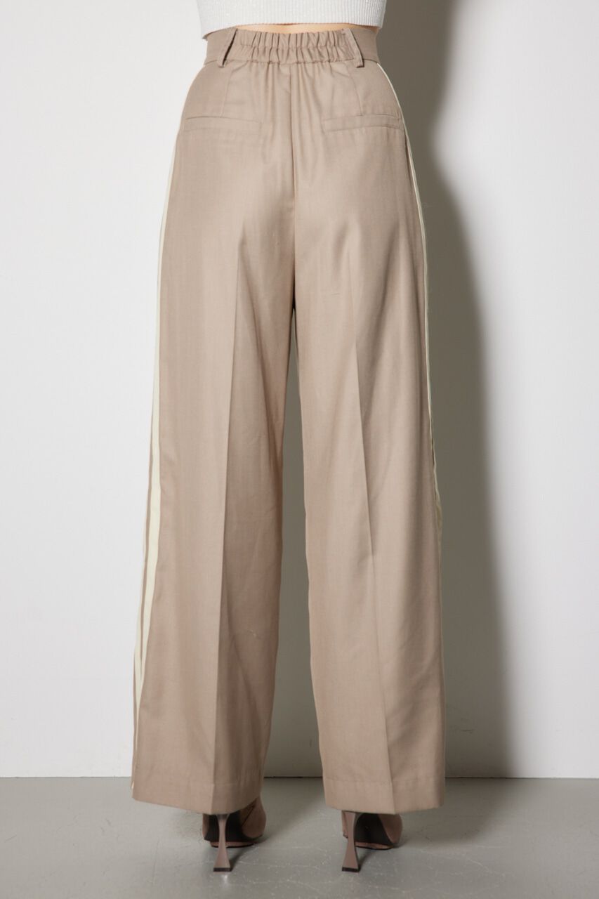 rienda「サイドWラインジャストウエスト パンツ」|その他|