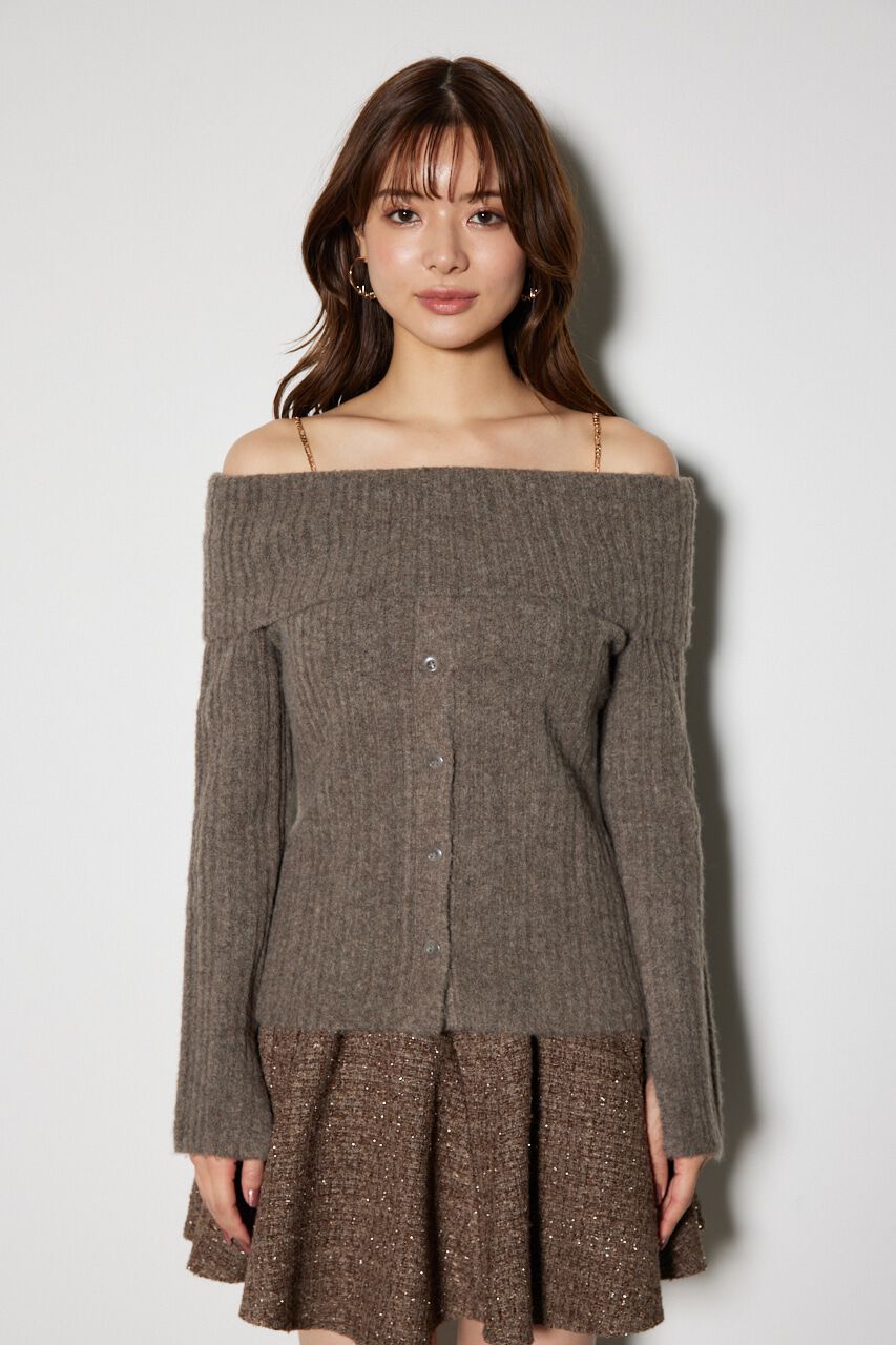 rienda「2WAYオフショルニットトップス」|ニット・セーター|