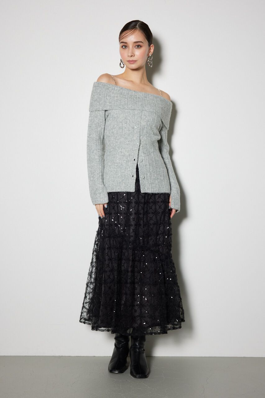 rienda「2WAYオフショルニットトップス」|ニット・セーター|