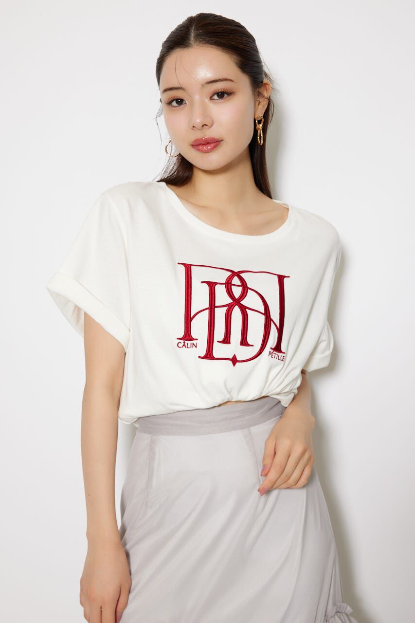 rienda「RDロゴTシャツ」|Tシャツ・カットソー|柄RED5