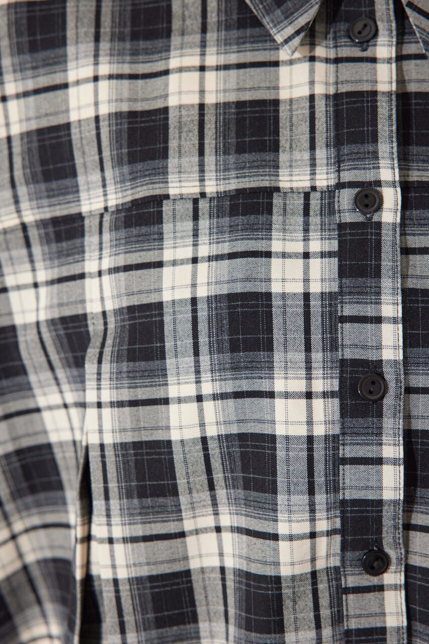 rienda「オーバールーズシャツトップス」|シャツ・ブラウス|