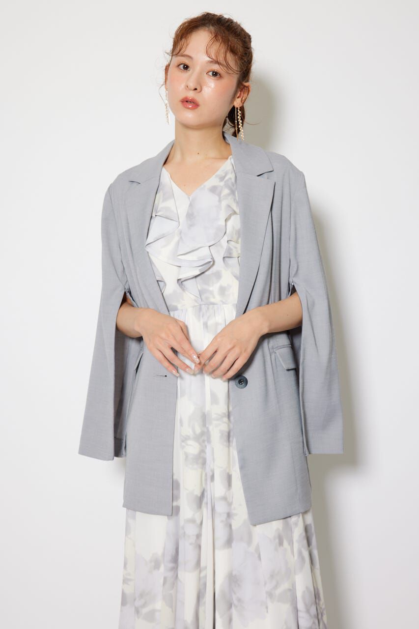 rienda「2WAYシングルテーラージャケット」|その他|GRY