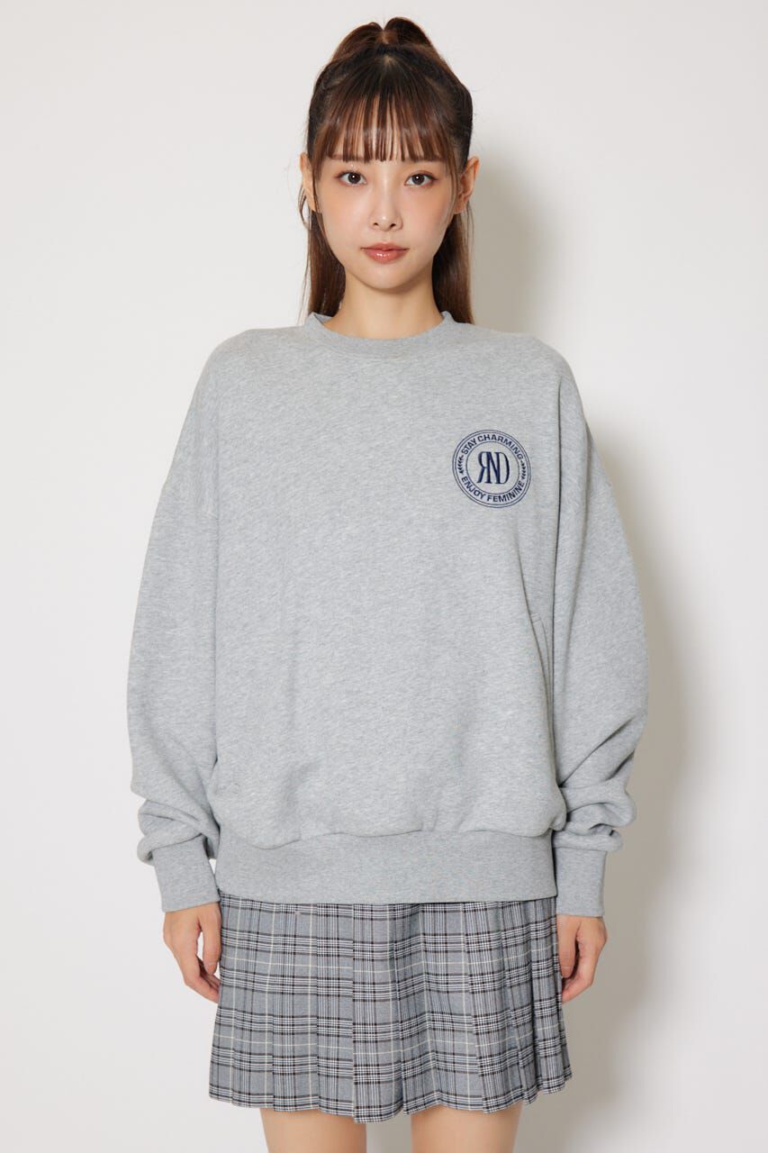 rienda「ユニセックスルーズスウェットトップス」|Tシャツ・カットソー|