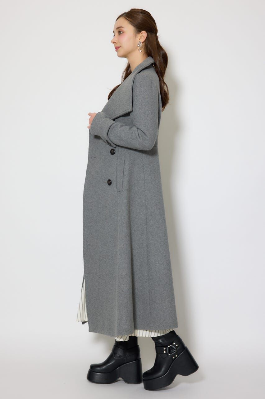 rienda「25オーバーネックシンデレララインコート」|その他|