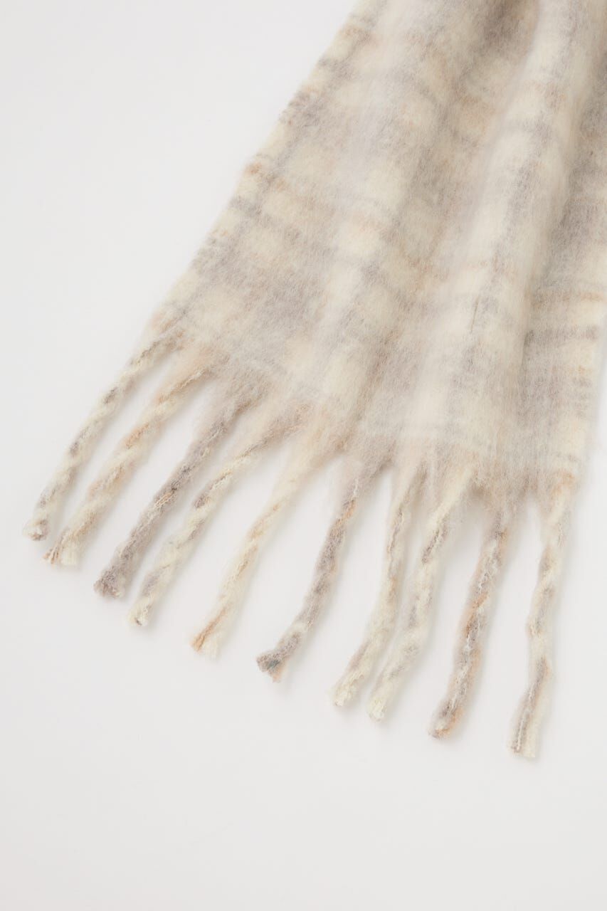 rienda「ボリュームチェックストール」|その他|