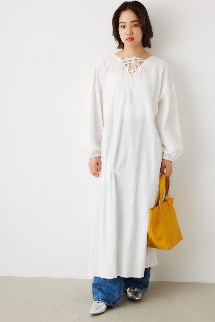 RODEO CROWNS「2WAY シャーリングロングワンピース」|ワンピース|