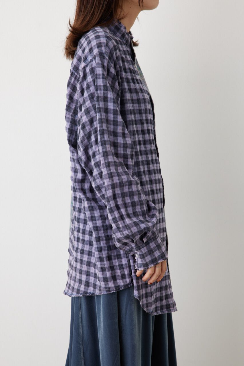 RODEO CROWNS「リメイクライクルーズチェックシャツ」|シャツ・ブラウス|