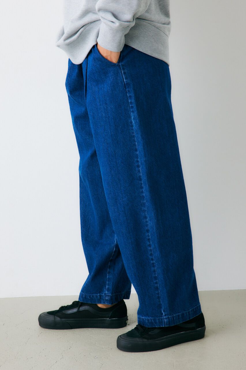 RODEO CROWNS「タックワイドデニム」|デニム|