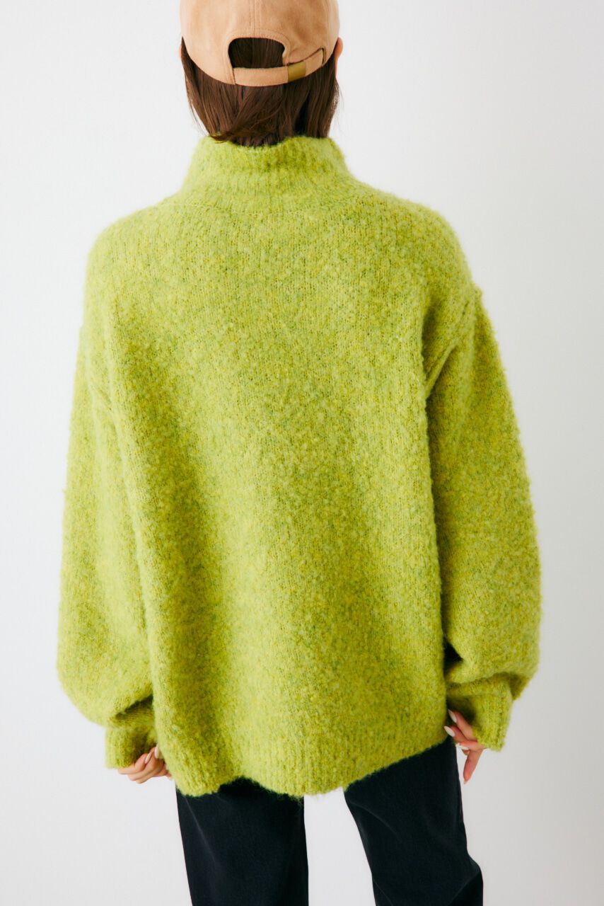 RODEO CROWNS「ミックスブークレルーズタートルニット」|ニット・セーター|