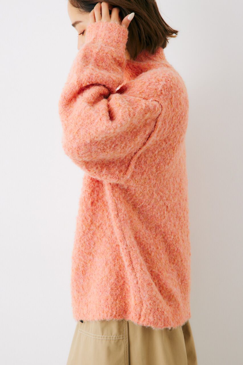 RODEO CROWNS「ミックスブークレルーズタートルニット」|ニット・セーター|