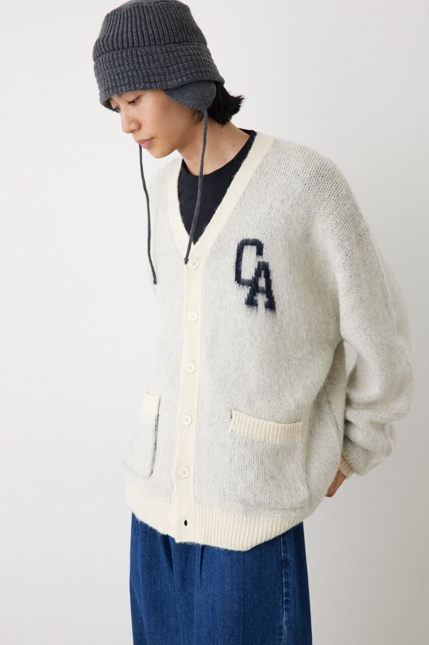 RODEO CROWNS「シャギーカレッジニットカーディガン」|カーディガン|