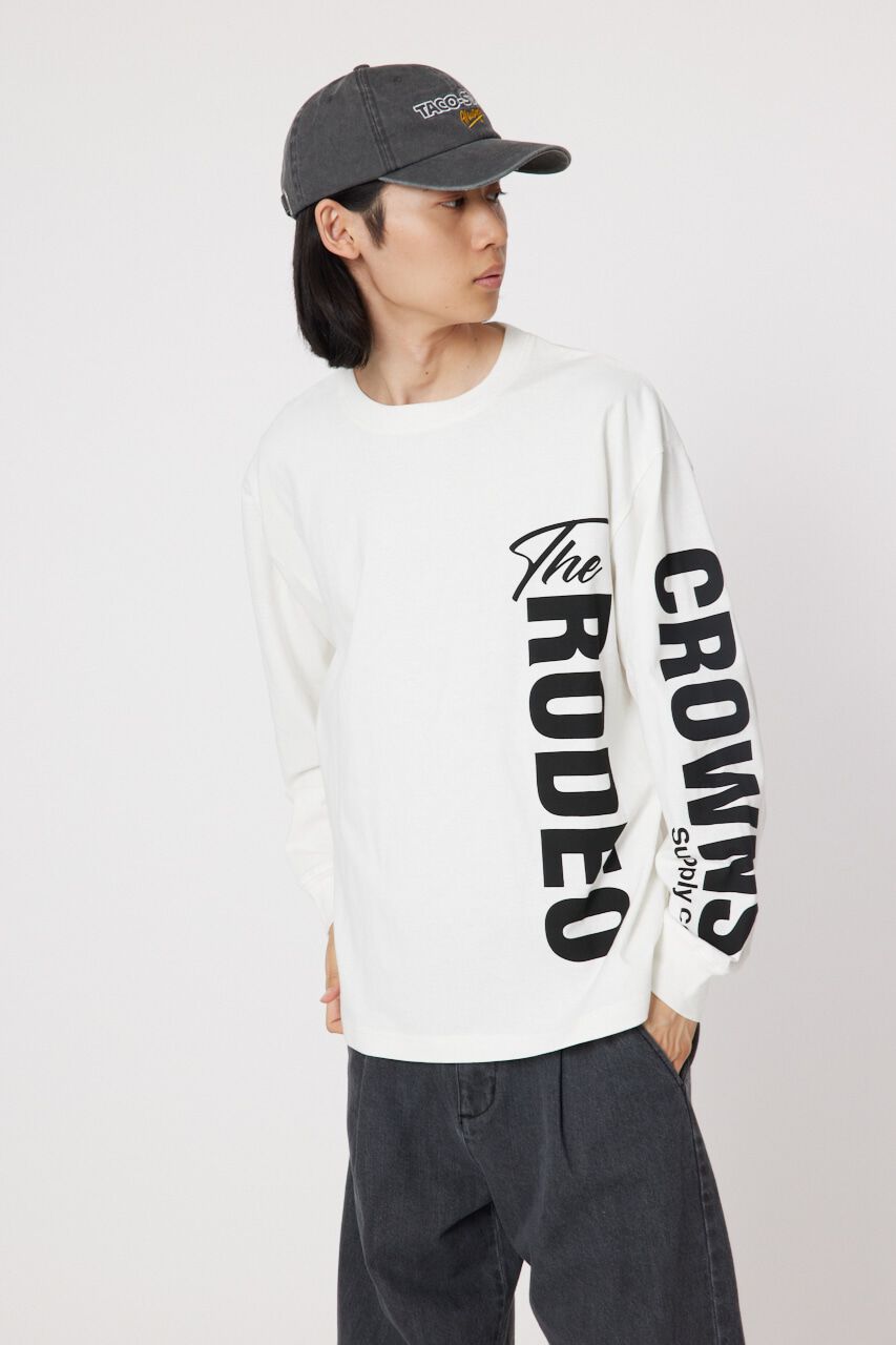 RODEO CROWNS「アームロゴロングスリーブTシャツ」|Tシャツ・カットソー|