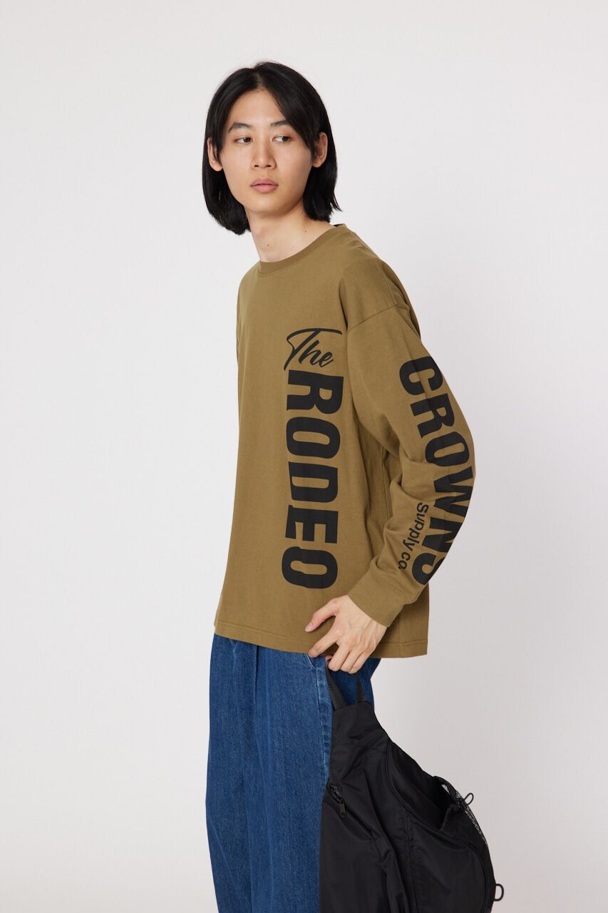 RODEO CROWNS「アームロゴロングスリーブTシャツ」|Tシャツ・カットソー|