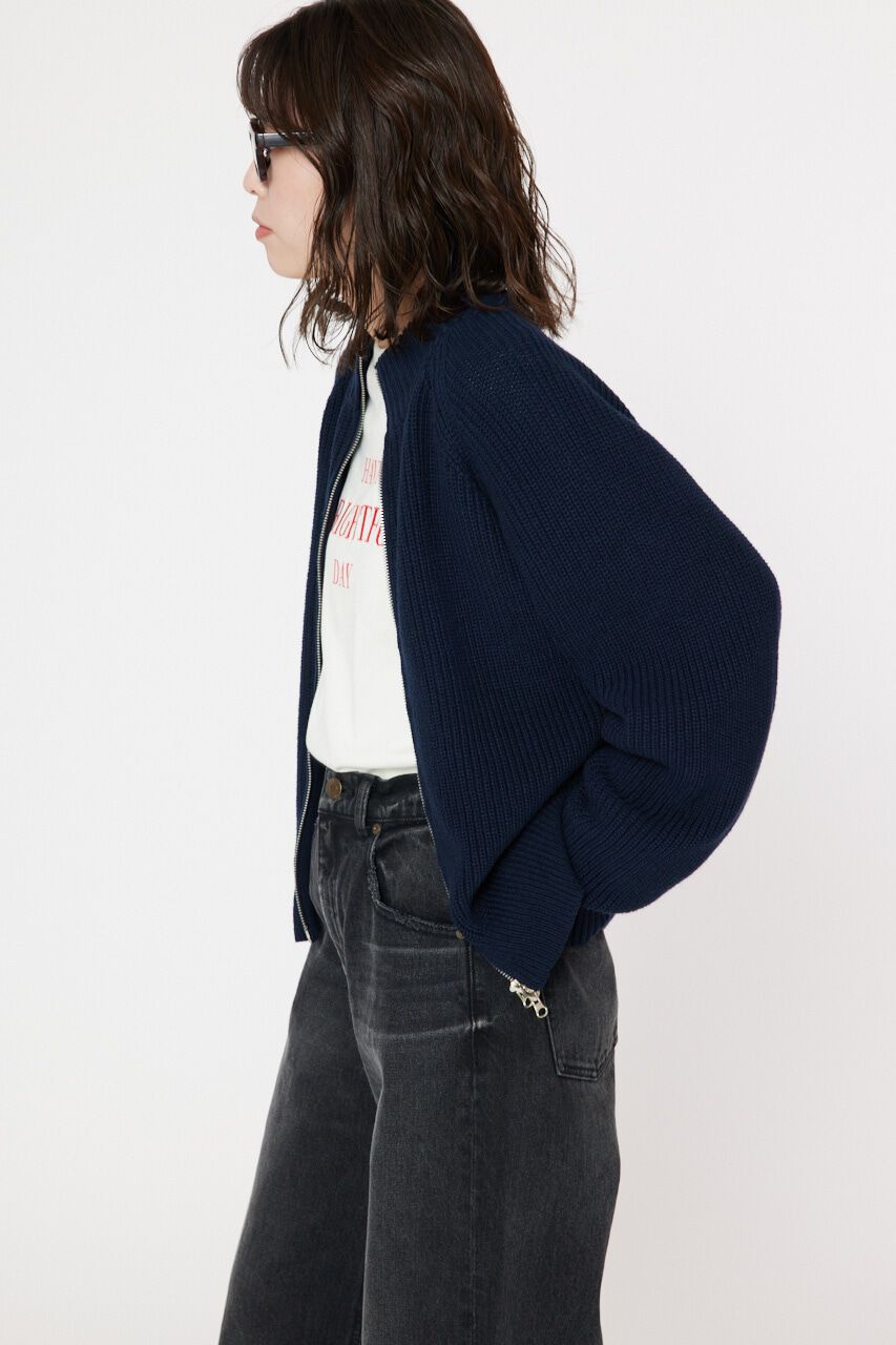 RODEO CROWNS「Wジップニットトップス」|カーディガン|