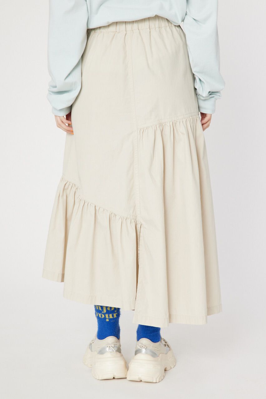 RODEO CROWNS「ミリタリーギャザーフリルスカート」|スカート|