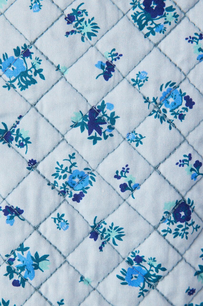 RODEO CROWNS「フラワーキルトベスト」|ダウンベスト・ベスト|