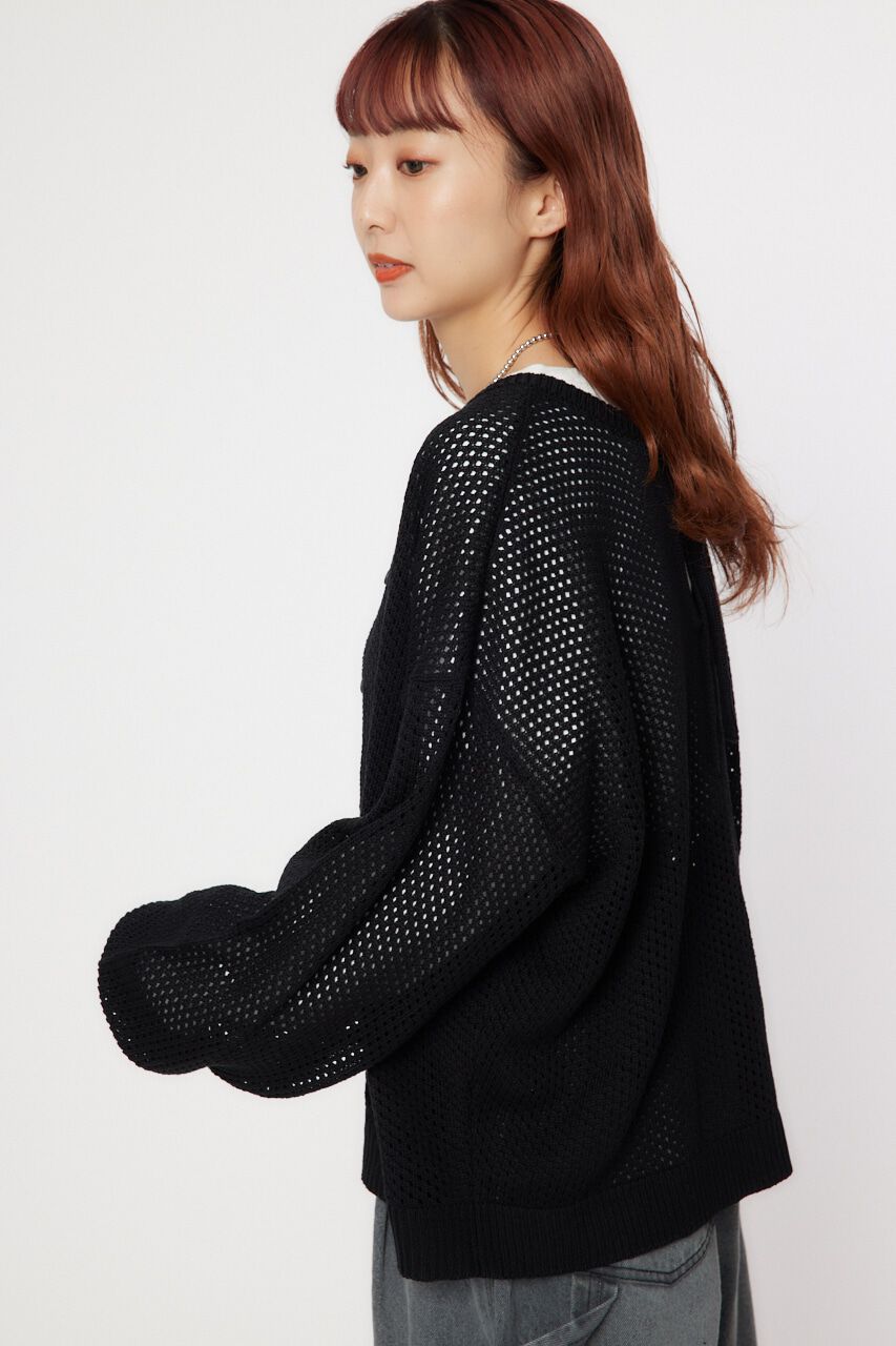 RODEO CROWNS「2WAYメッシュニットセット」|カーディガン|
