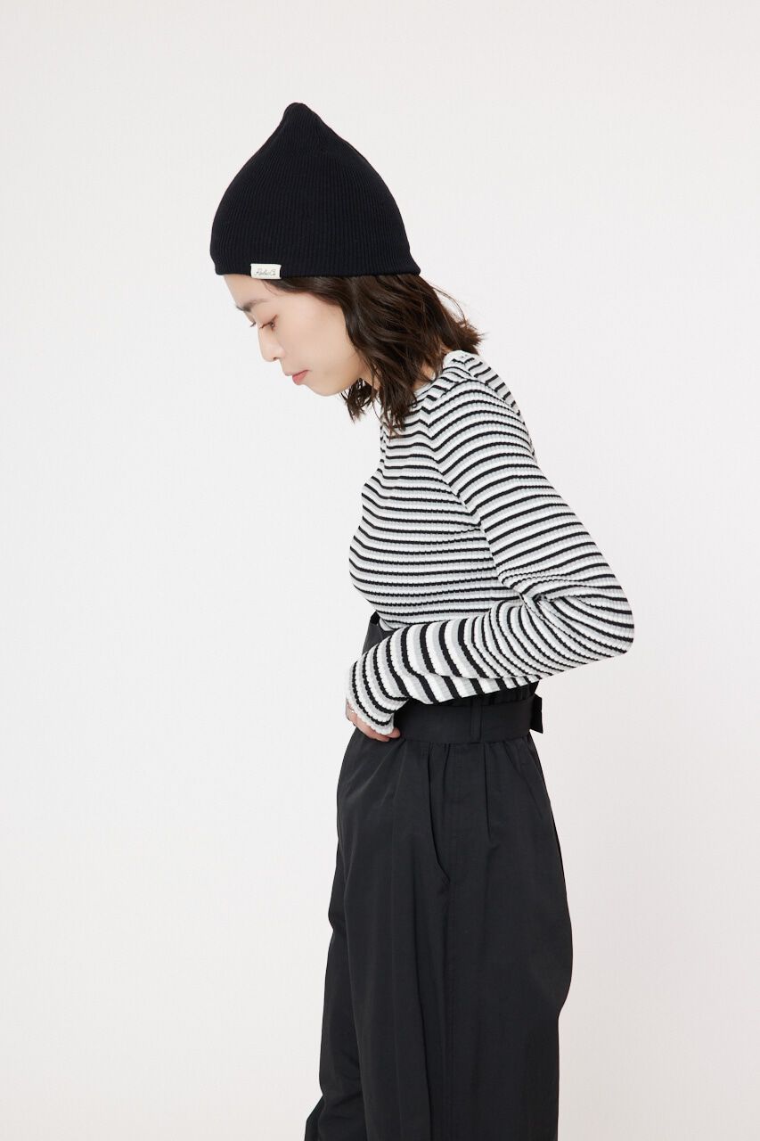 RODEO CROWNS「パターンボーダーニットトップス」|ニット・セーター|