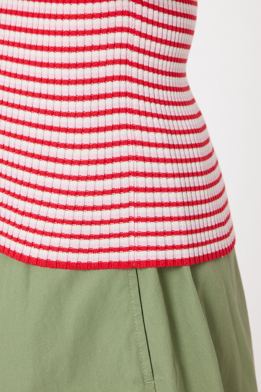 RODEO CROWNS「パターンボーダーニットトップス」|ニット・セーター|