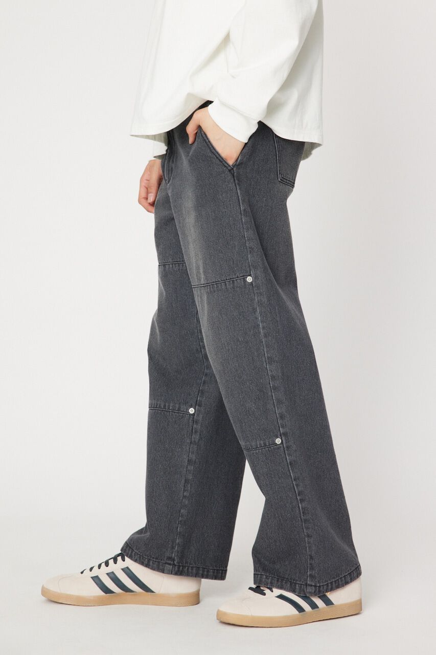 RODEO CROWNS「WORK DOUBLE KNEE パンツ」|デニム|