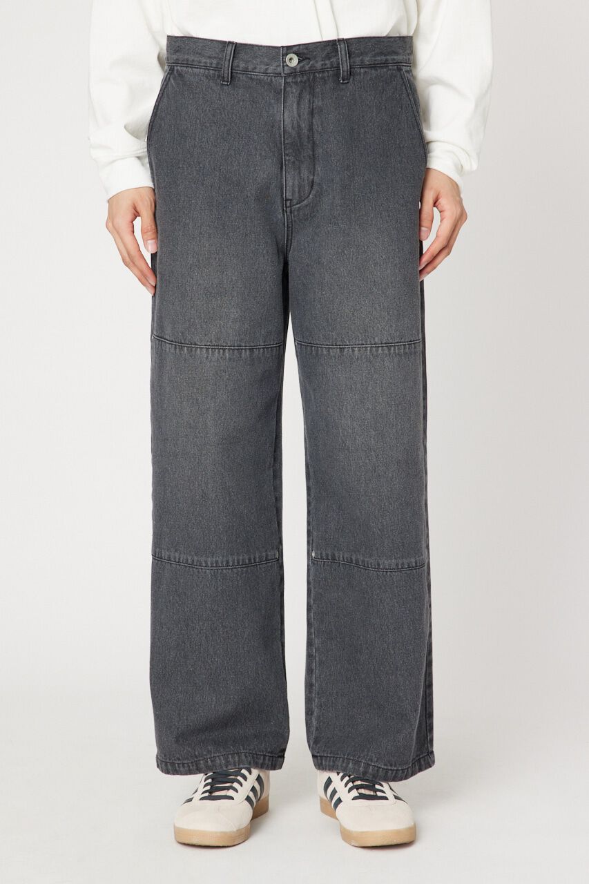 RODEO CROWNS「WORK DOUBLE KNEE パンツ」|デニム|