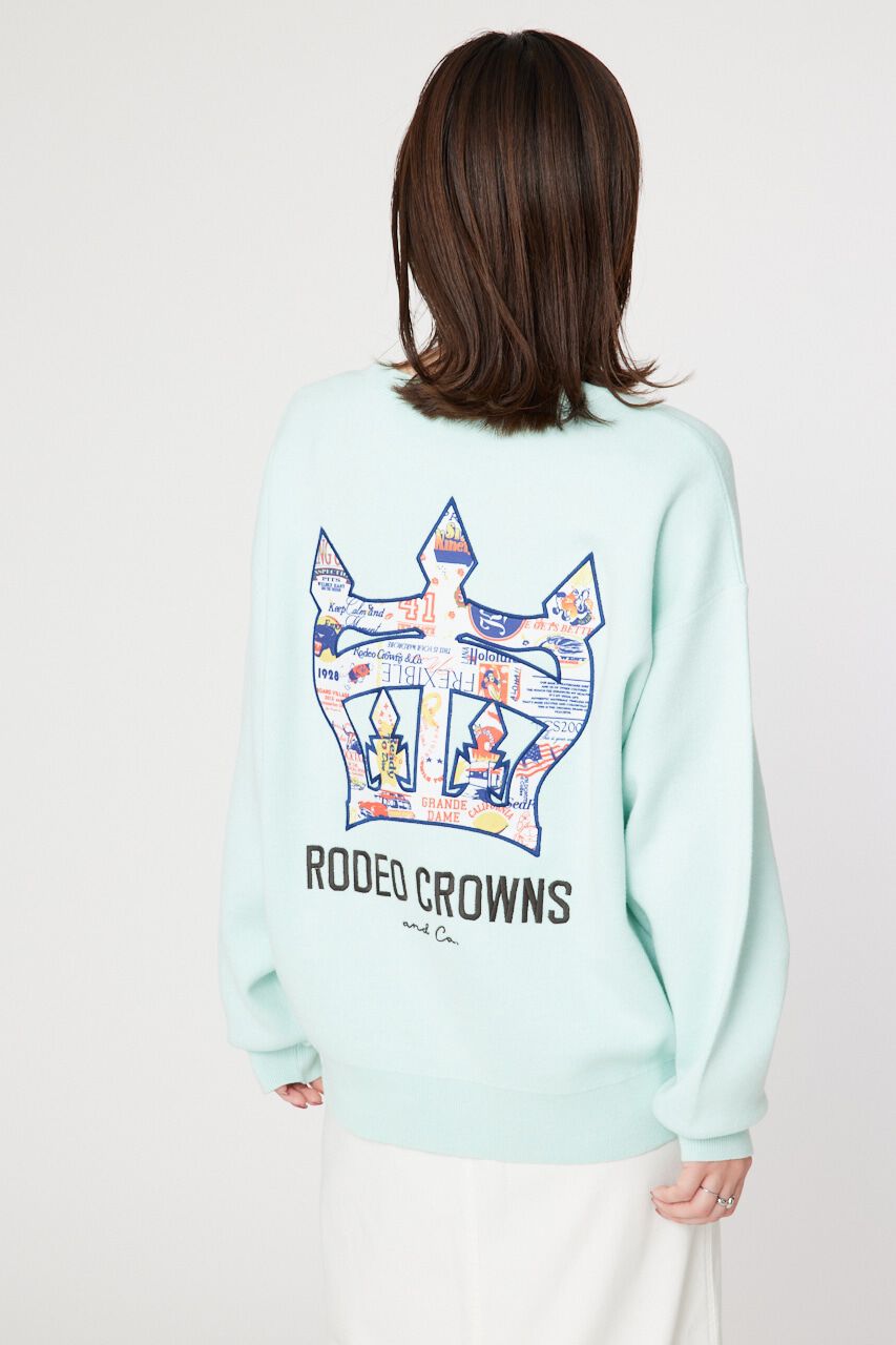 RODEO CROWNS「CROWN OG パッチニットトップス」|ニット・セーター|MINT