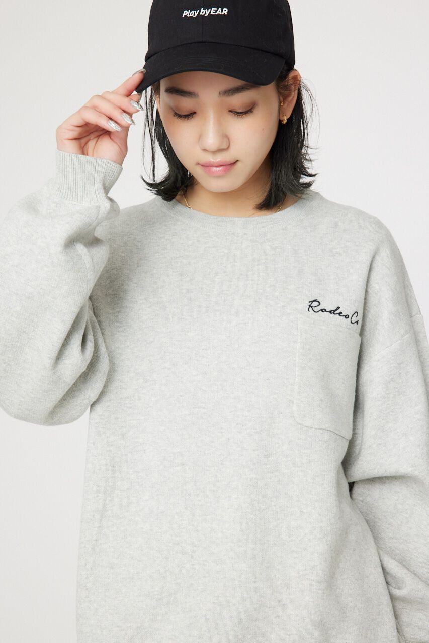 RODEO CROWNS「CROWN OG パッチニットトップス」|ニット・セーター|