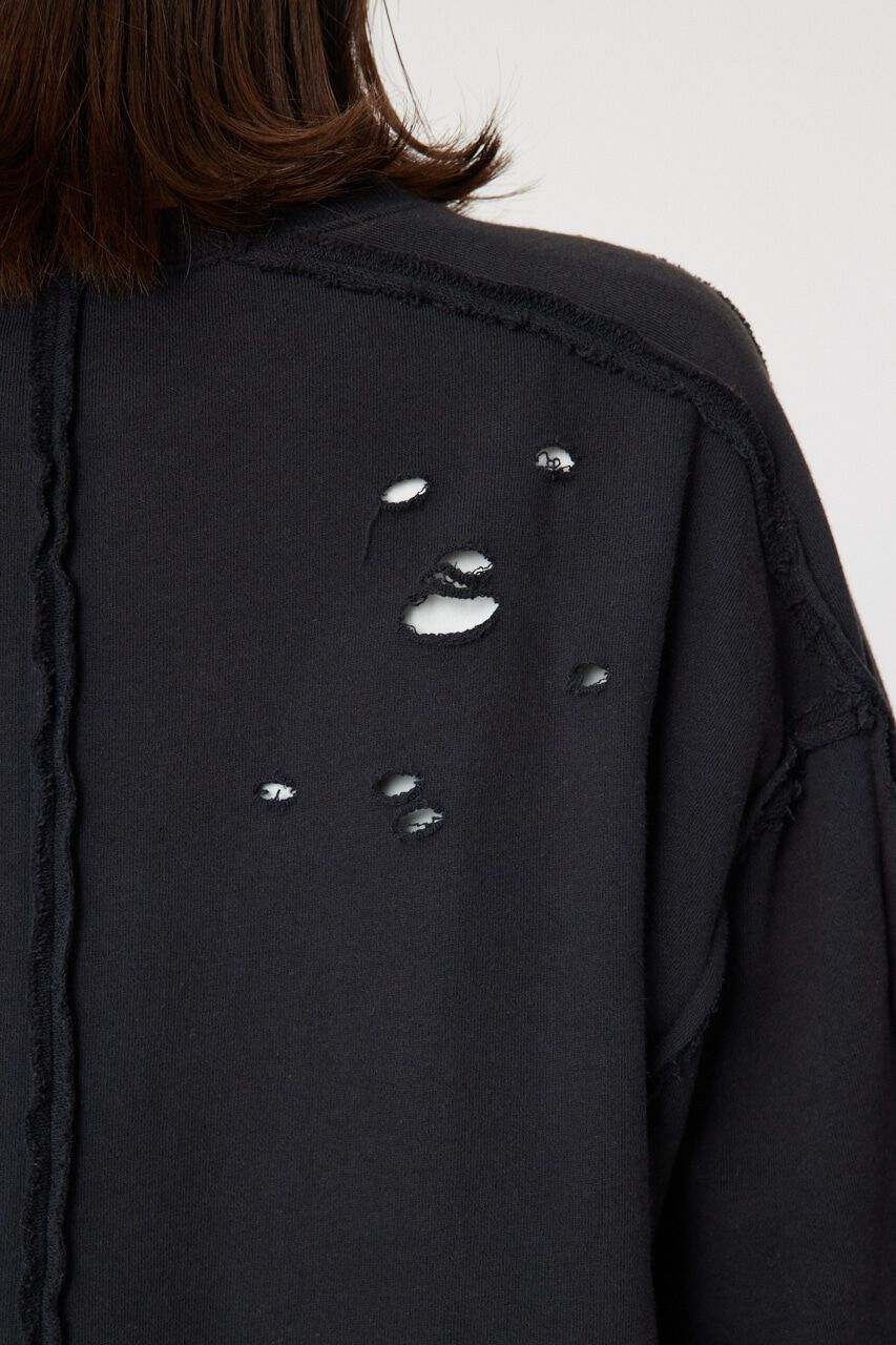 RODEO CROWNS「ウォッシュダメージスウェット」|Tシャツ・カットソー|