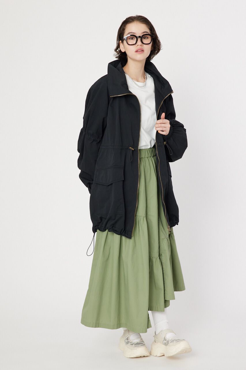 RODEO CROWNS「スタンドネックモッズコート」|ブルゾン・スタジャン|