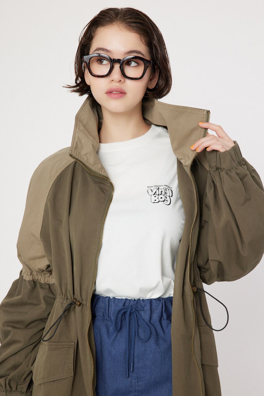 RODEO CROWNS「スタンドネックモッズコート」|ブルゾン・スタジャン|