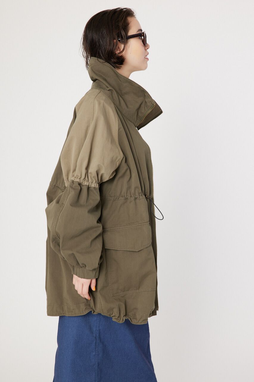 RODEO CROWNS「スタンドネックモッズコート」|ブルゾン・スタジャン|