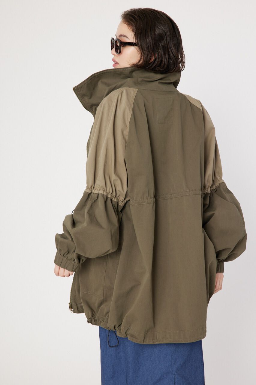 RODEO CROWNS「スタンドネックモッズコート」|ブルゾン・スタジャン|