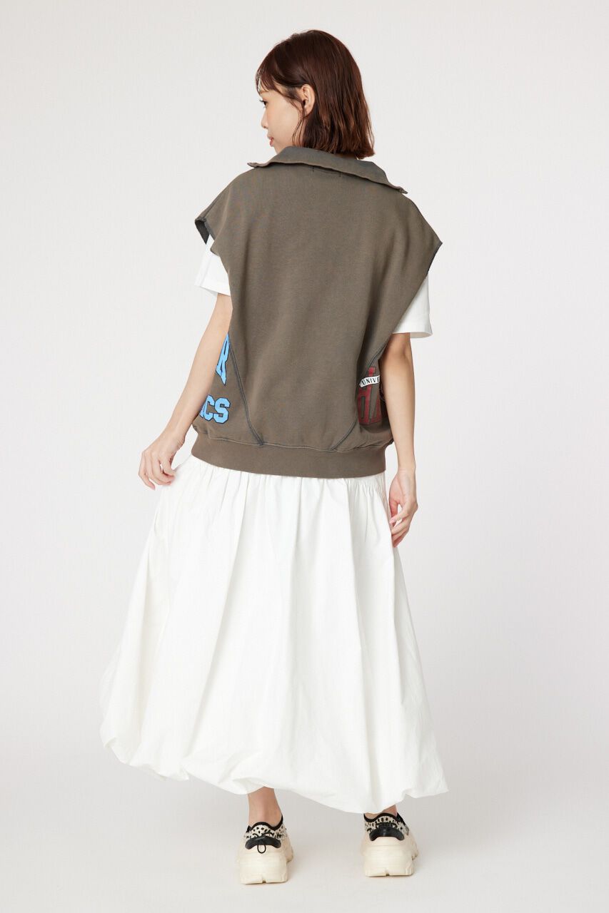 RODEO CROWNS「リメイクハーフジップベスト」|Tシャツ・カットソー|