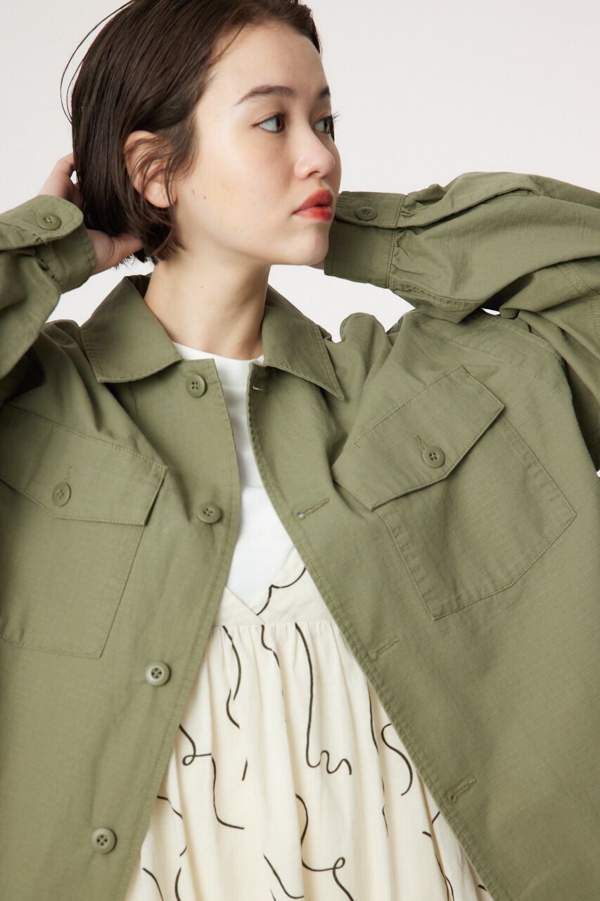 RODEO CROWNS「マルチWAY ミリタリーシャツ」|シャツ・ブラウス|