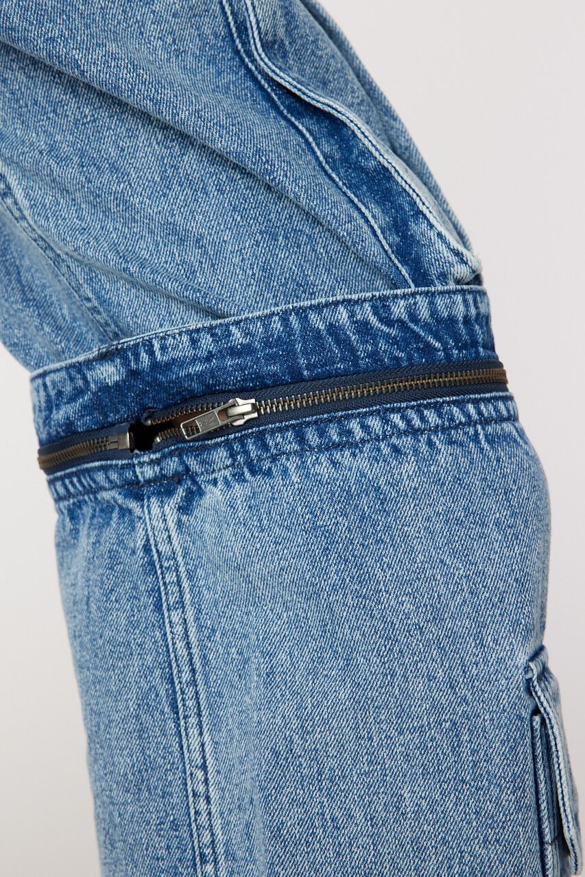 RODEO CROWNS「ケミカル2WAYカーゴデニム」|デニム|