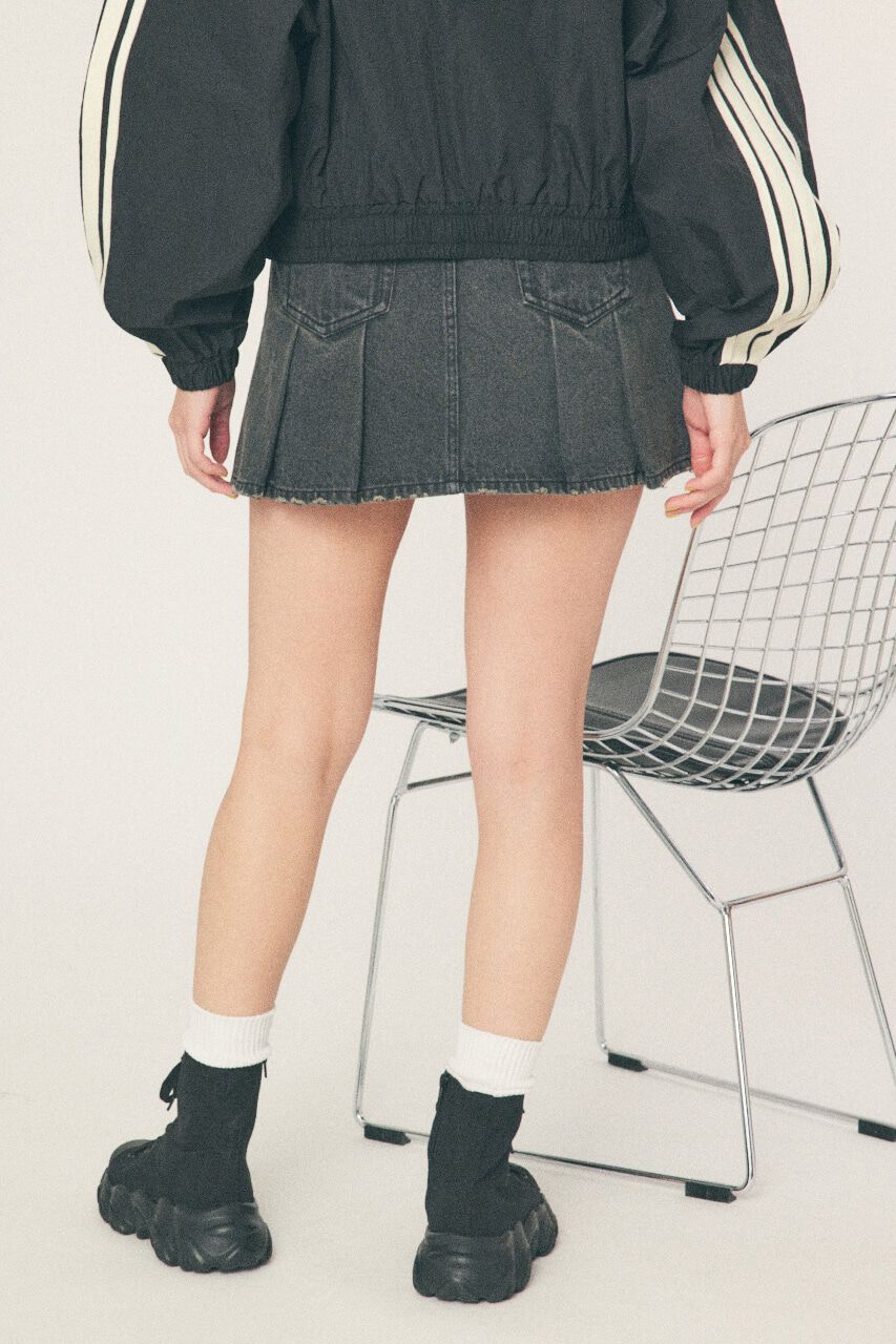 RODEO CROWNS「デニムプリーツミニスカート」|スカート|