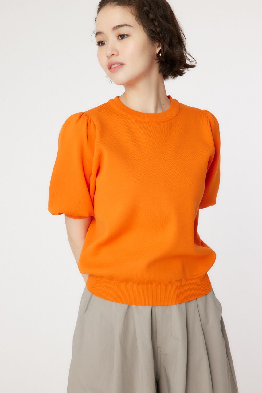 RODEO CROWNS「ショルダーパフニットトップス」|ニット・セーター|